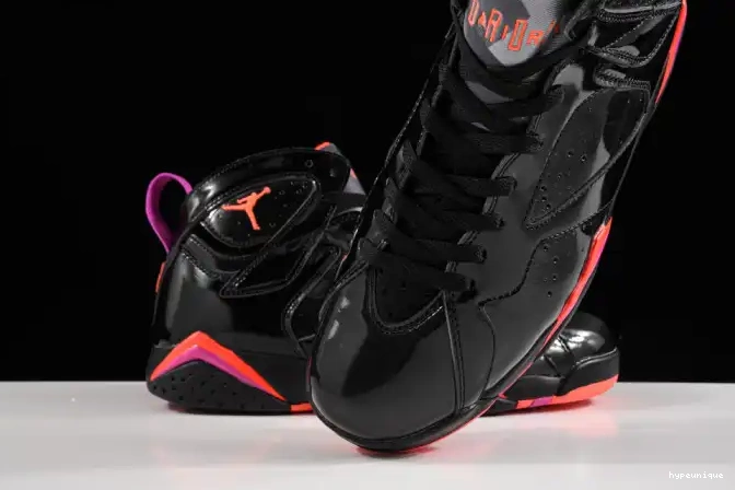 HYPE Retro 313358-006 7 Air Jordan Black Patent 0523